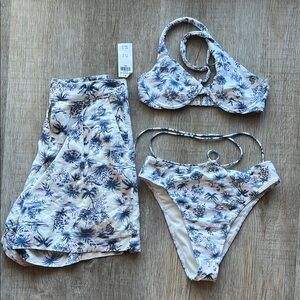 Abercrombie & Fitch Floral Bikini Set